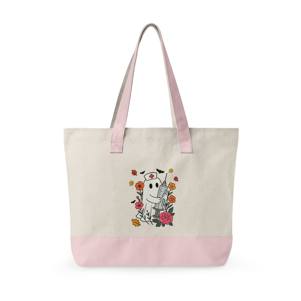 The Ghost & Roses Canvas Tote