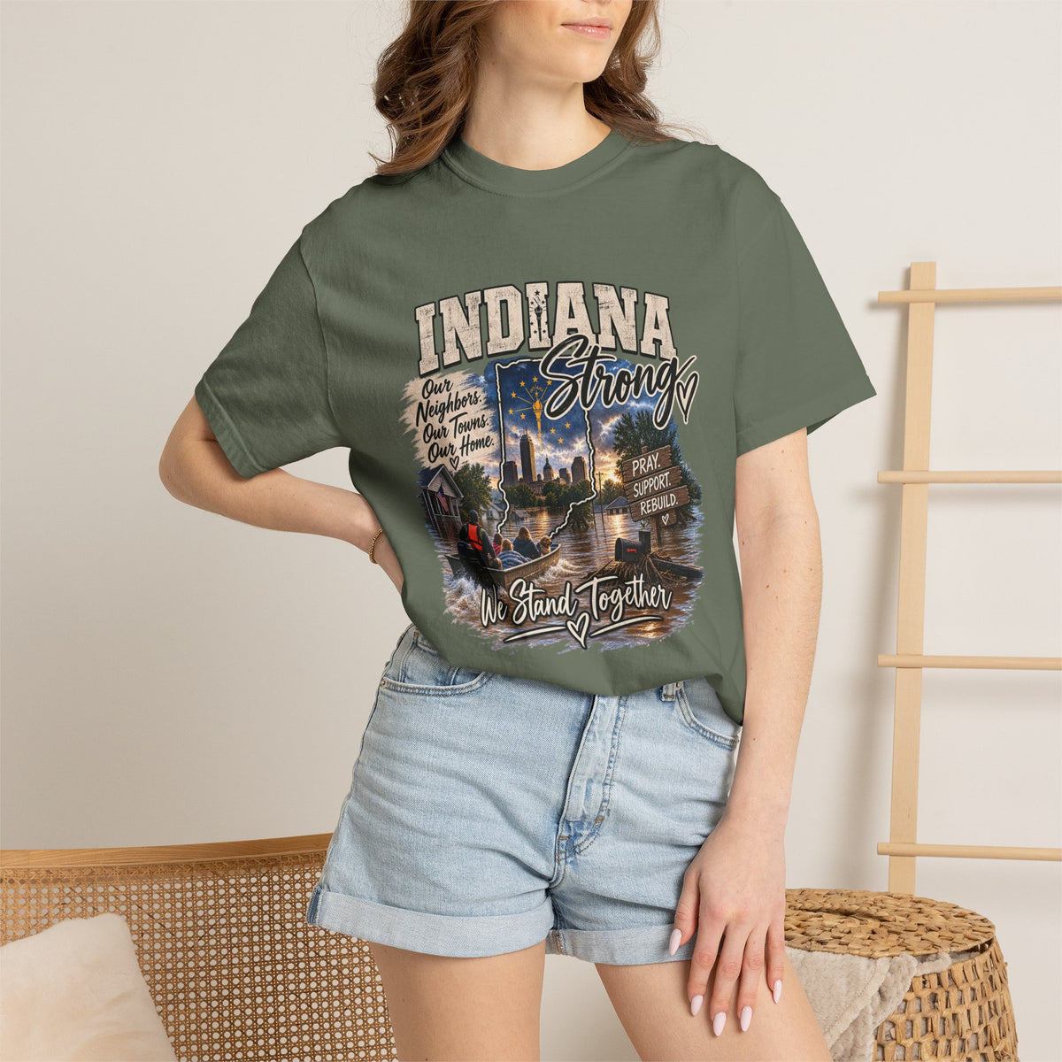 Indiana Strong Skyline Tee