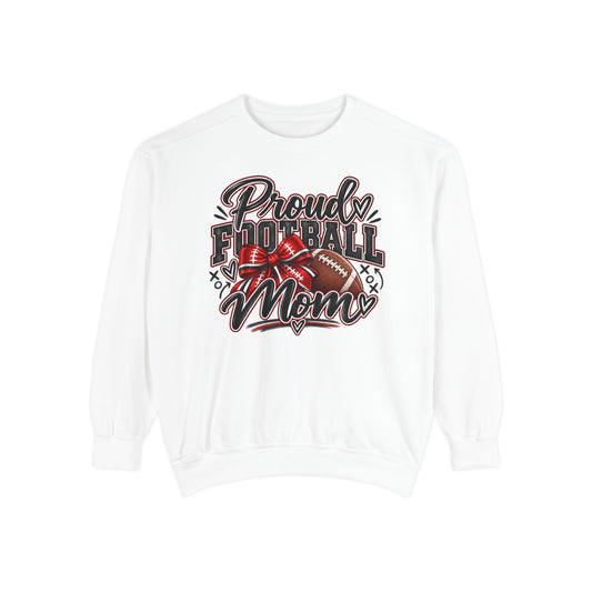 Proud Football Mom Personalized Crewneck
