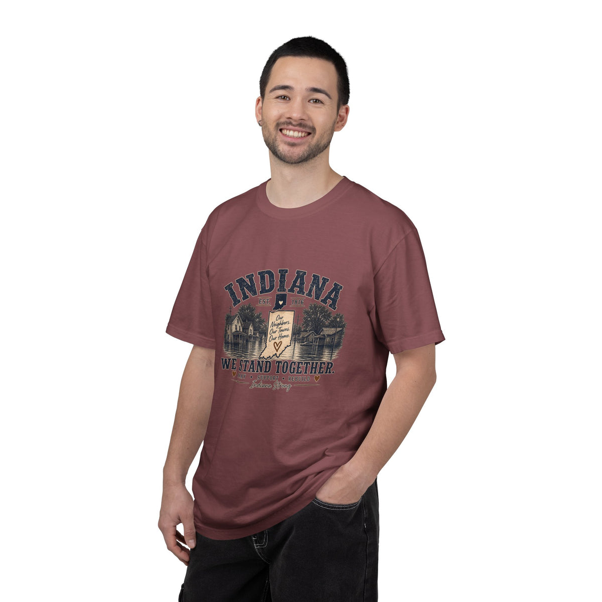 Indiana Vintage Crest Tee