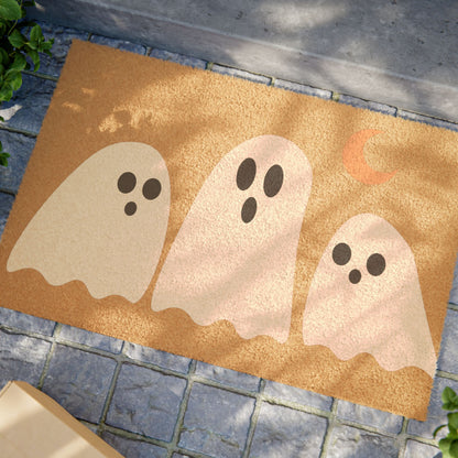 The Little Ghosts Halloween Doormat
