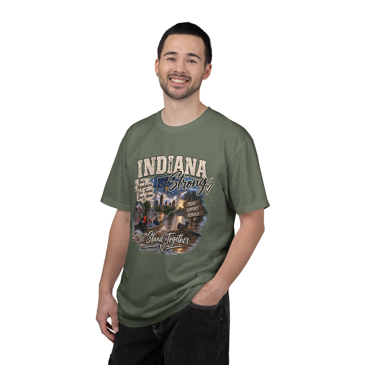 Indiana Strong Skyline Tee