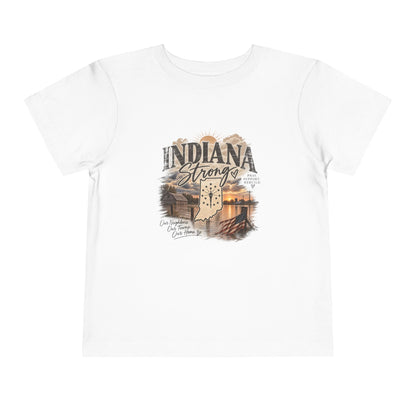 Indiana Strong Sunset Toddler Tee