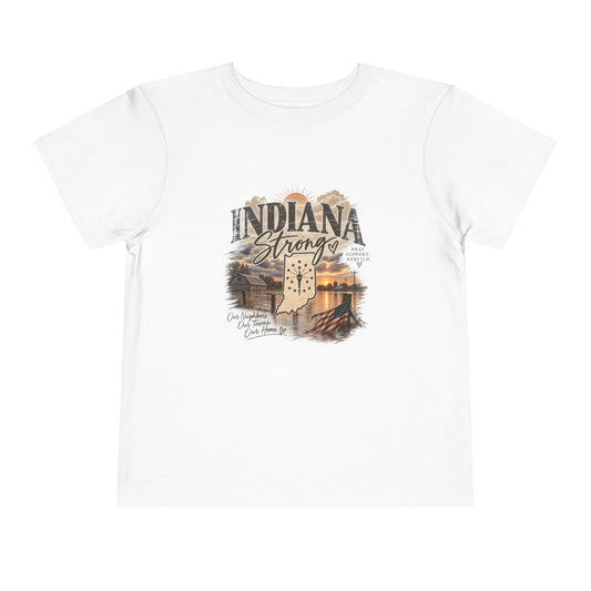 Indiana Strong Sunset Toddler Tee