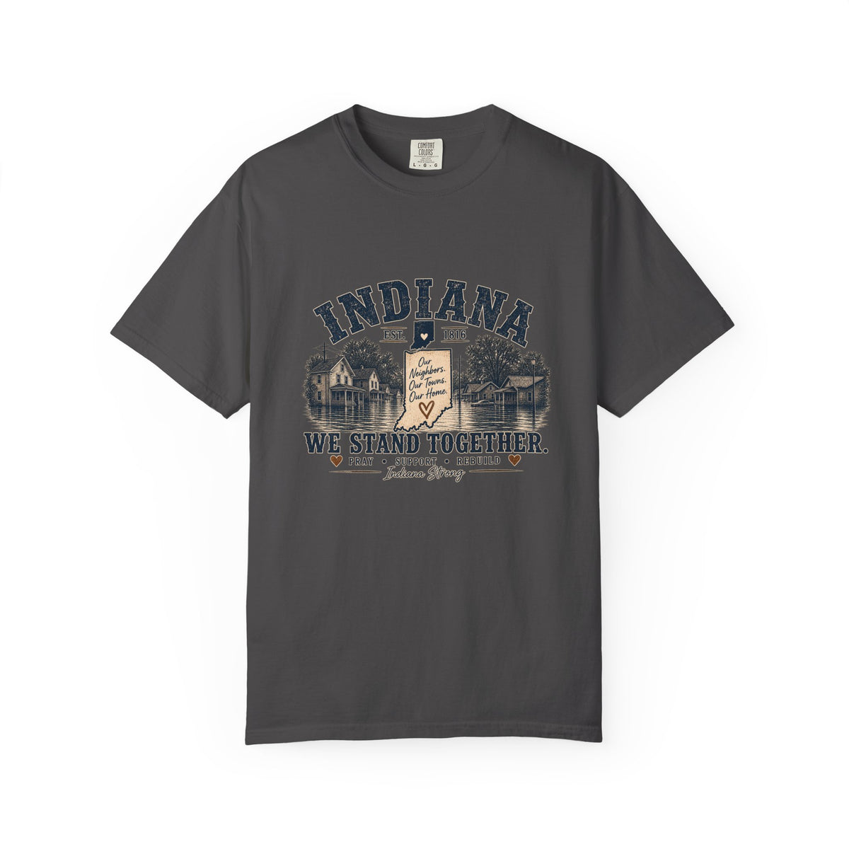 Indiana Vintage Crest Tee