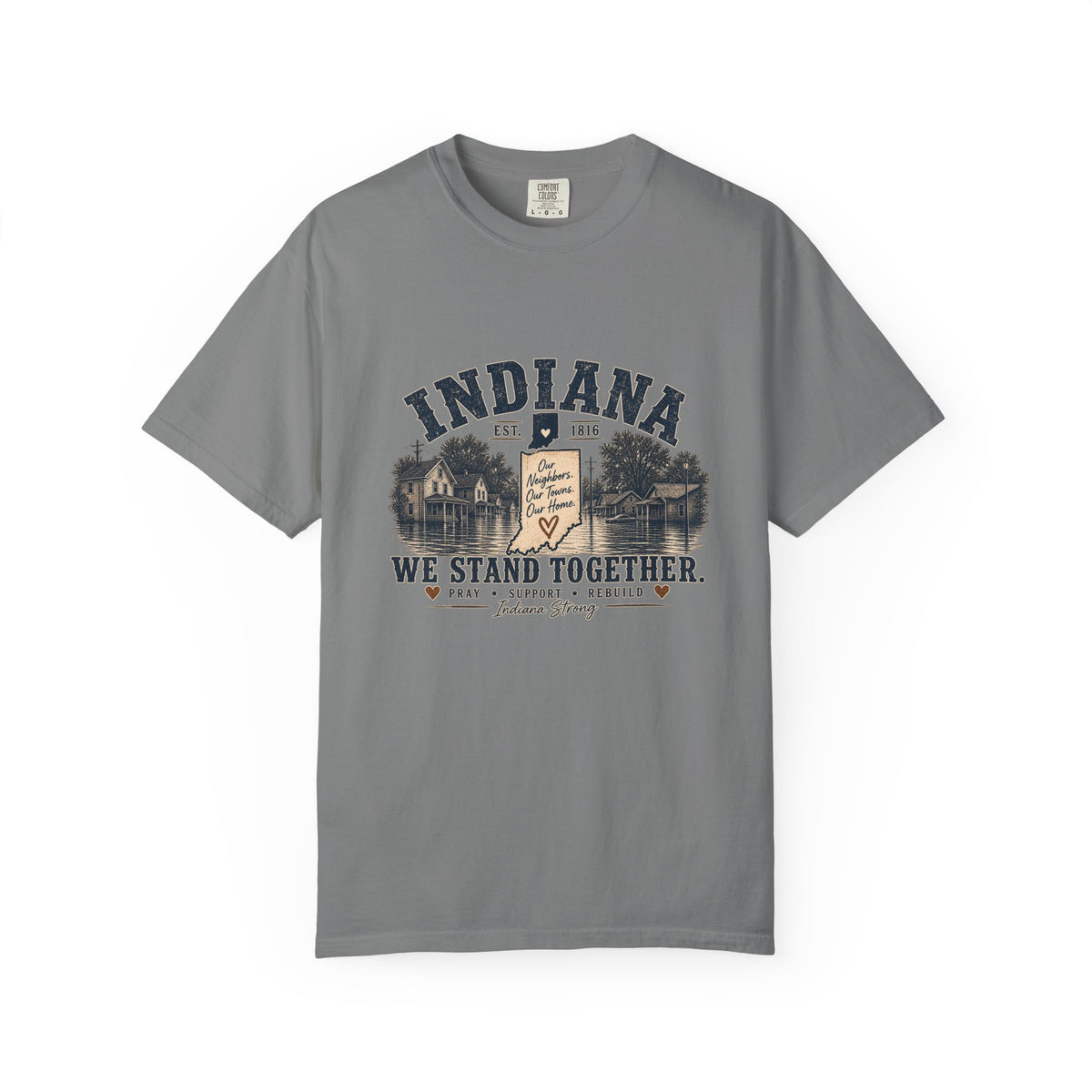Indiana Vintage Crest Tee