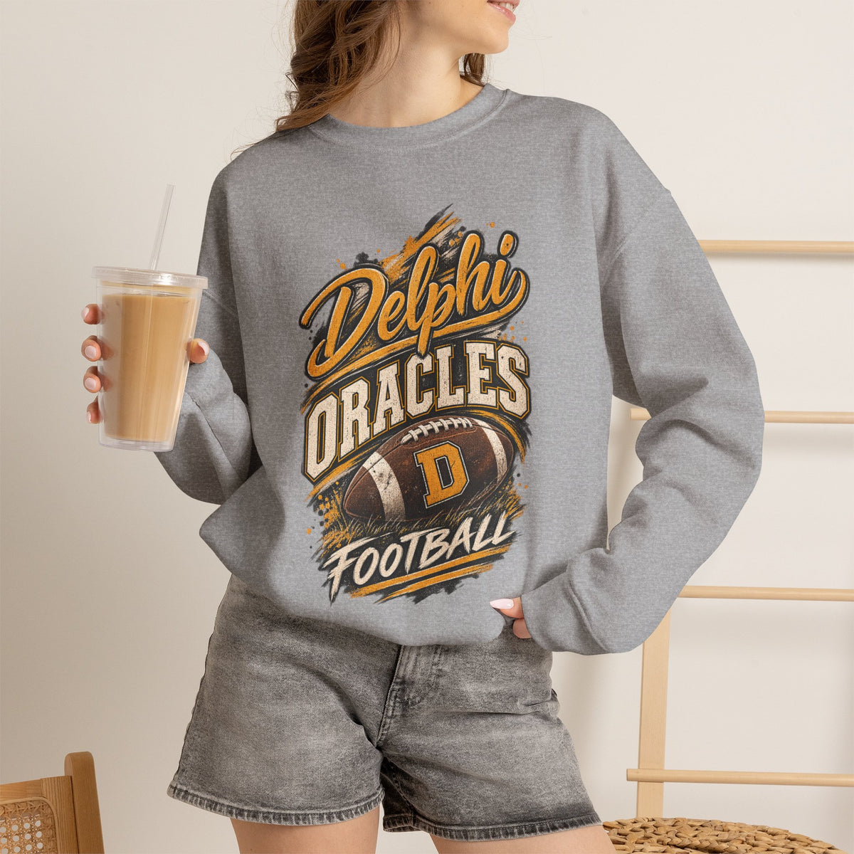 Delphi Oracles Friday Night Lights Crewneck