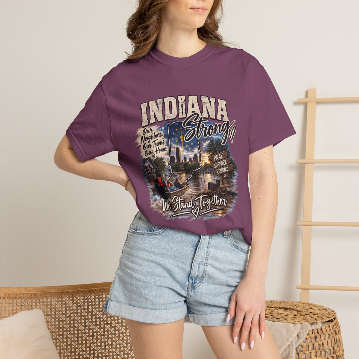 Indiana Strong Skyline Tee