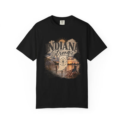 Indiana Strong Sunset Tee