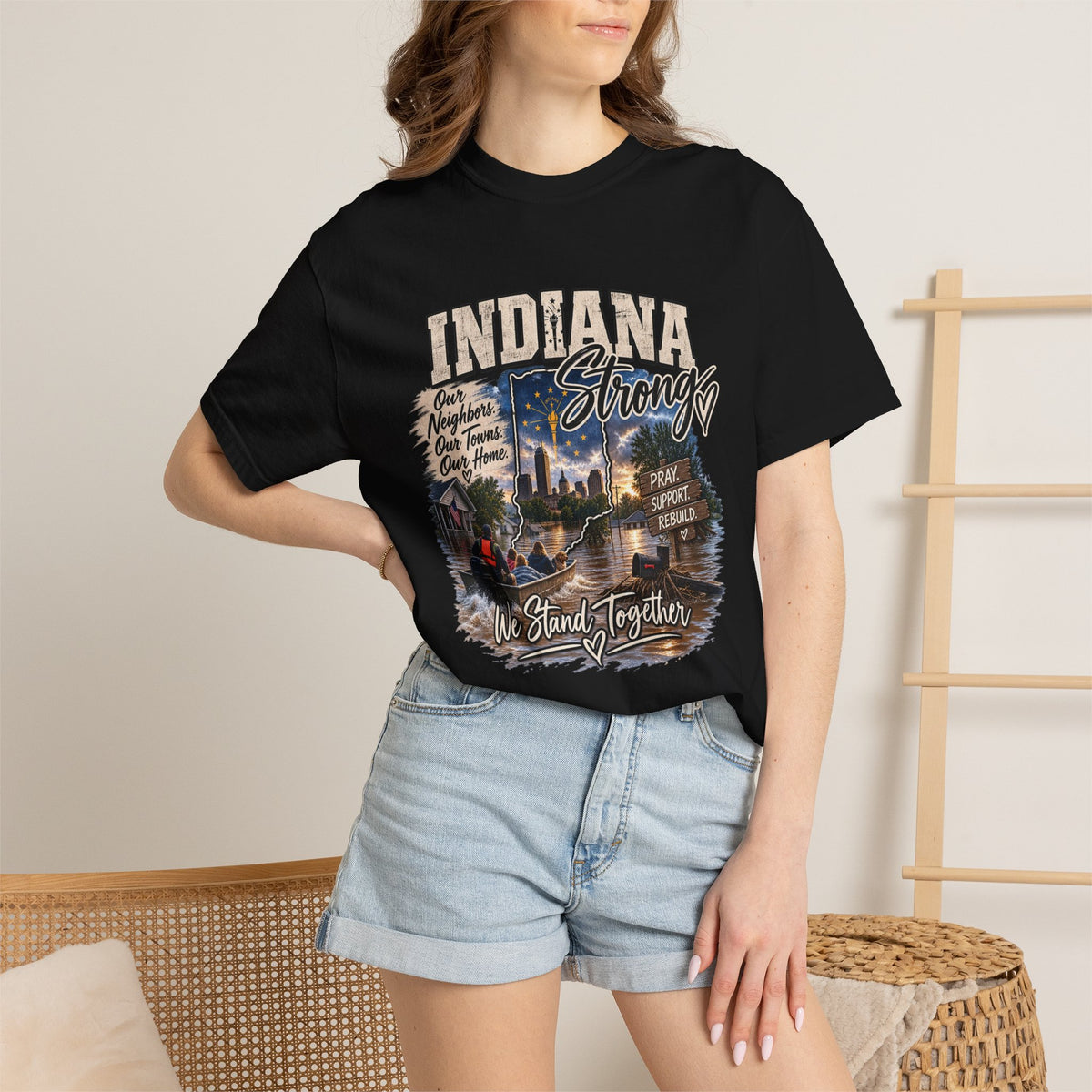 Indiana Strong Skyline Tee