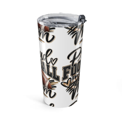 Proud Football Mom 20oz Tumbler