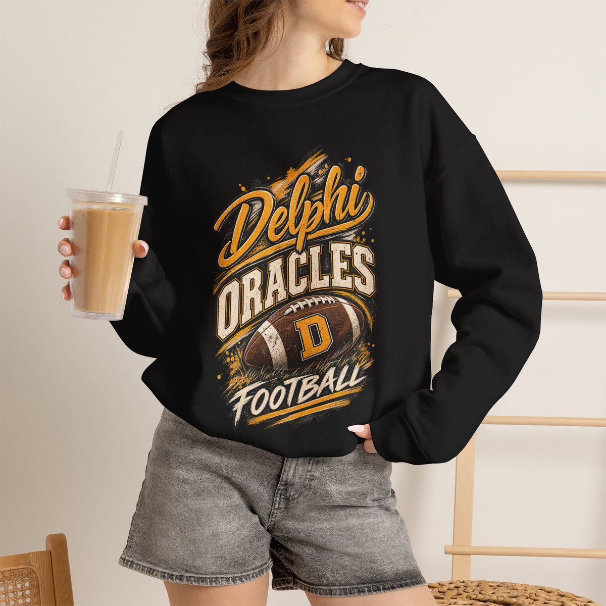 Delphi Oracles Friday Night Lights Crewneck