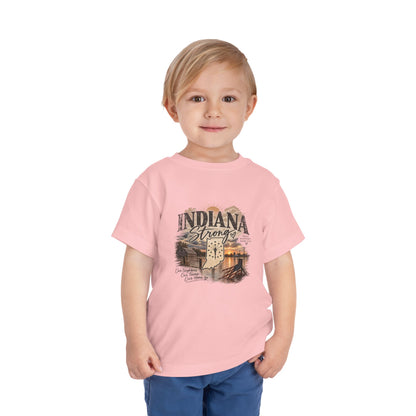 Indiana Strong Sunset Toddler Tee