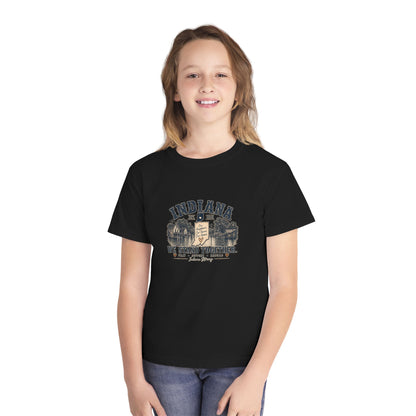 Indiana Vintage Crest Youth Tee