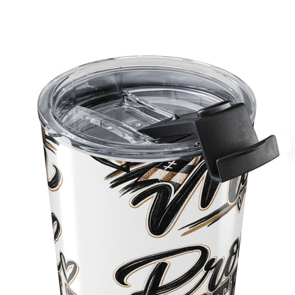 Proud Football Mom 20oz Tumbler