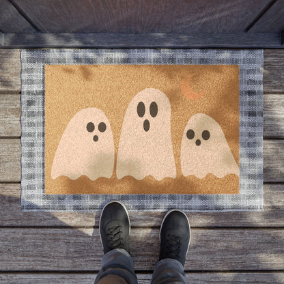 The Little Ghosts Halloween Doormat