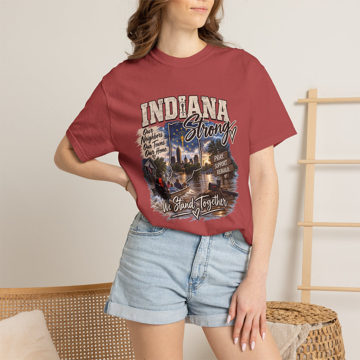 Indiana Strong Skyline Tee