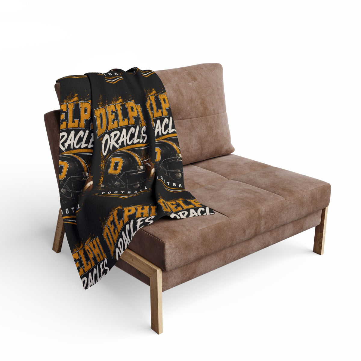 Delphi Oracles Football Fleece Blanket