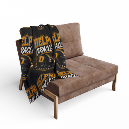 Delphi Oracles Football Fleece Blanket