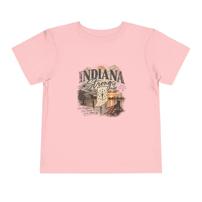 Indiana Strong Sunset Toddler Tee