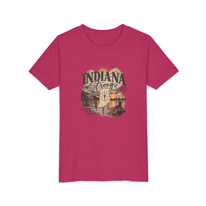 Indiana Strong Sunset Youth Tee