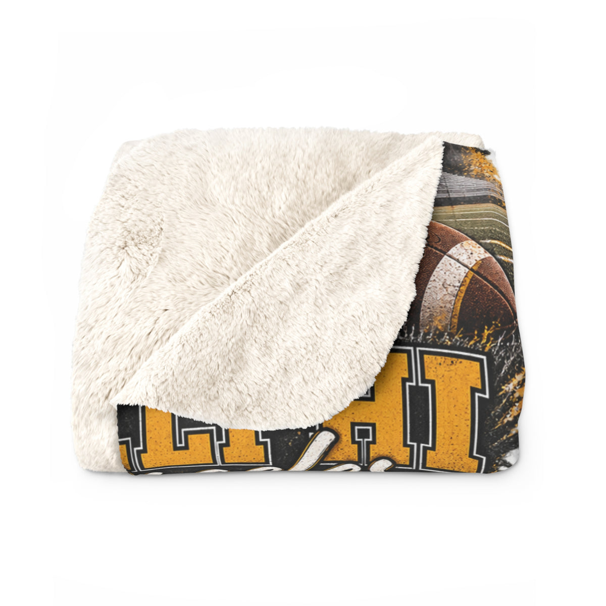 Delphi Oracles Friday Night Lights Sherpa Blanket