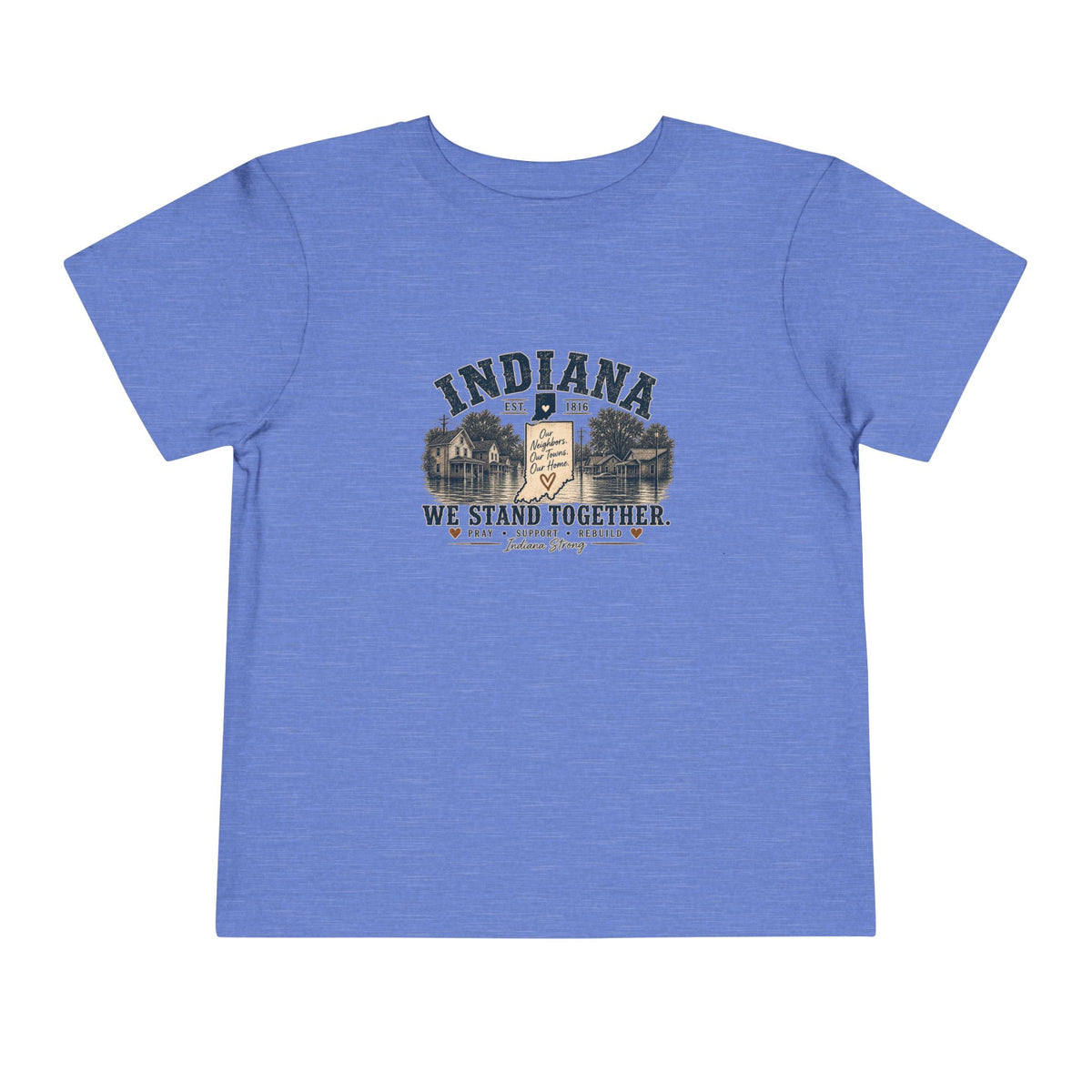 Indiana Vintage Crest Toddler Tee