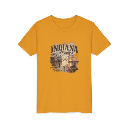 Indiana Strong Sunset Youth Tee