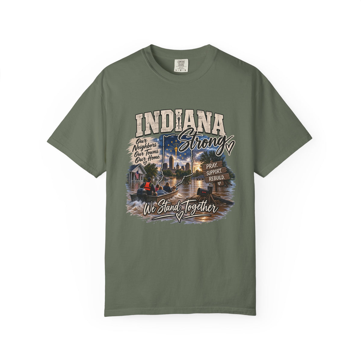 Indiana Strong Skyline Tee