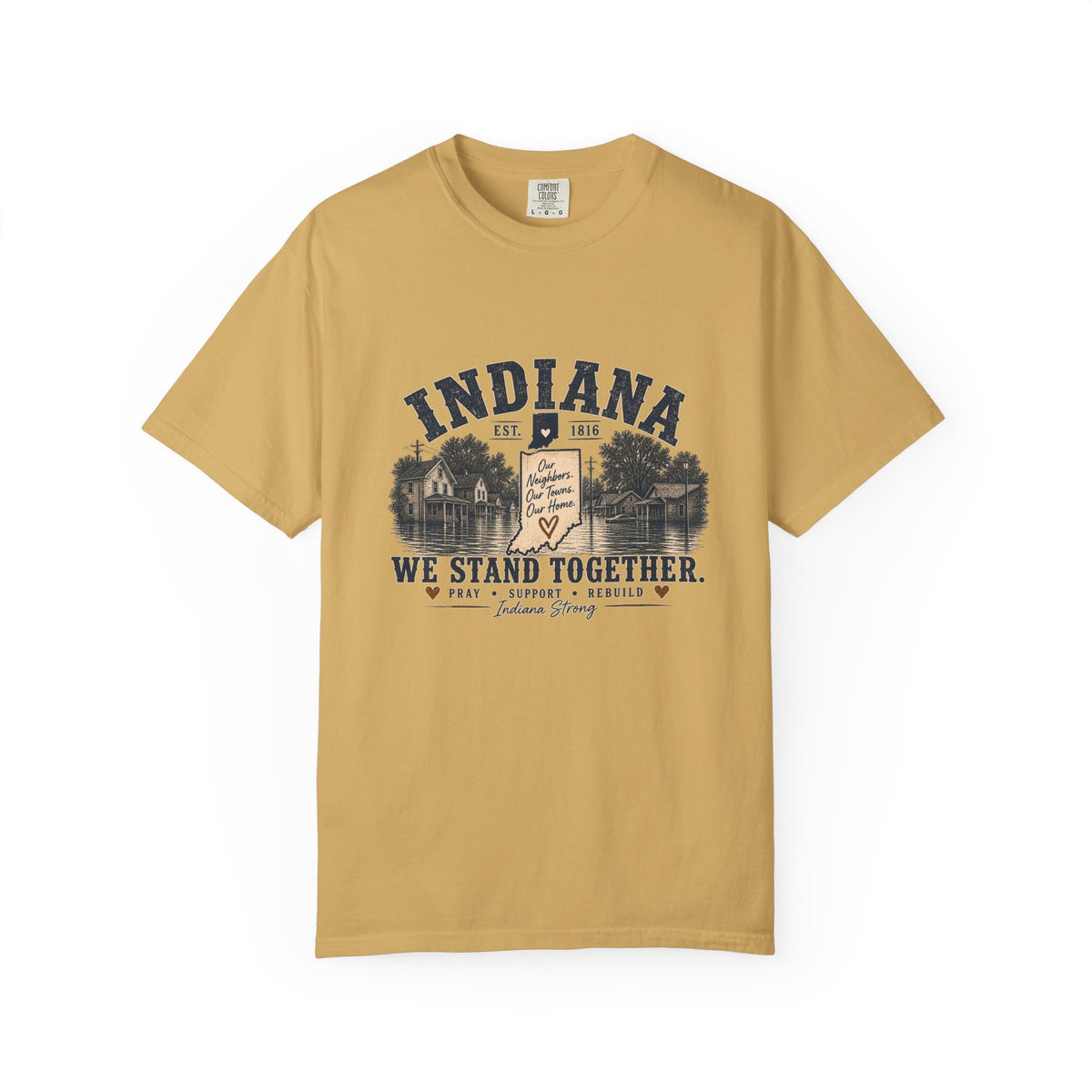 Indiana Vintage Crest Tee