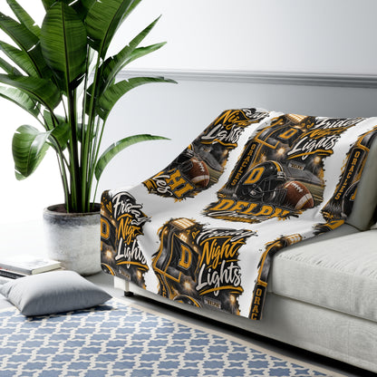 Delphi Oracles Friday Night Lights Sherpa Blanket