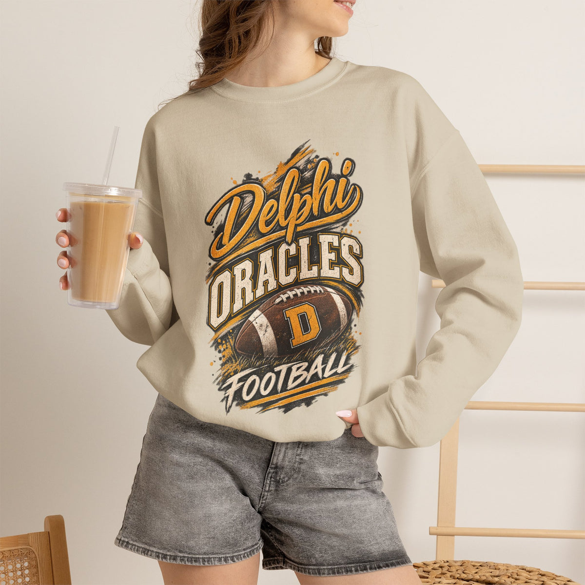 Delphi Oracles Friday Night Lights Crewneck