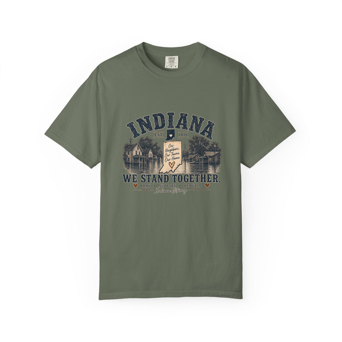 Indiana Vintage Crest Tee