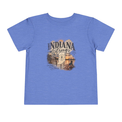 Indiana Strong Sunset Toddler Tee