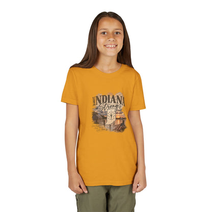 Indiana Strong Sunset Youth Tee