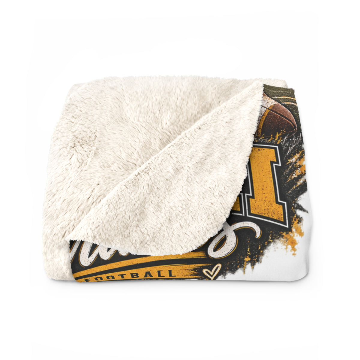 Delphi Oracles Friday Night Lights Sherpa Blanket