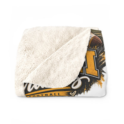 Delphi Oracles Friday Night Lights Sherpa Blanket