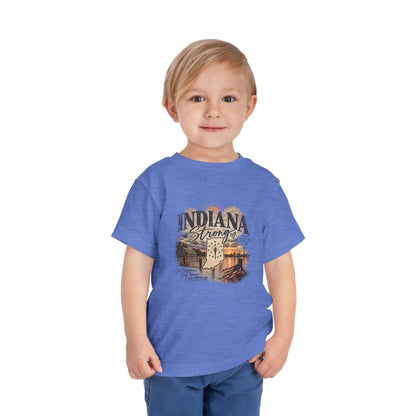 Indiana Strong Sunset Toddler Tee