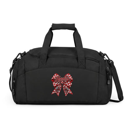 The Holiday Bow Travel & Gym Bag