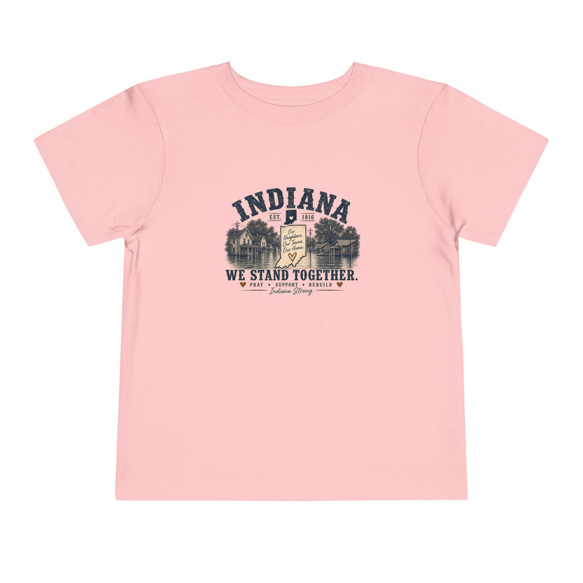 Indiana Vintage Crest Toddler Tee