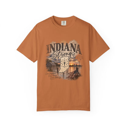 Indiana Strong Sunset Tee