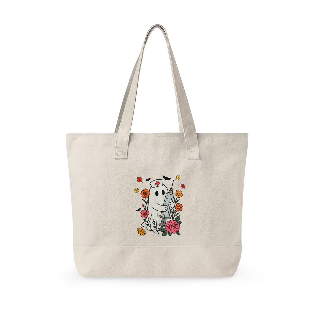 The Ghost & Roses Canvas Tote