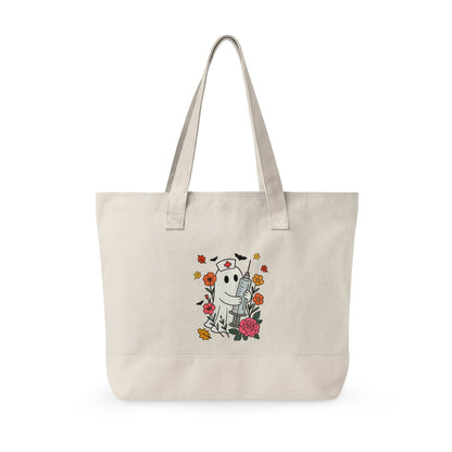 The Ghost & Roses Canvas Tote
