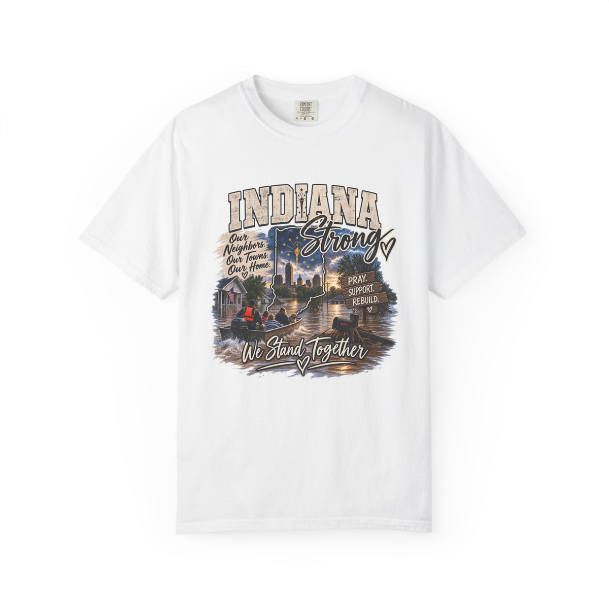 Indiana Strong Skyline Tee