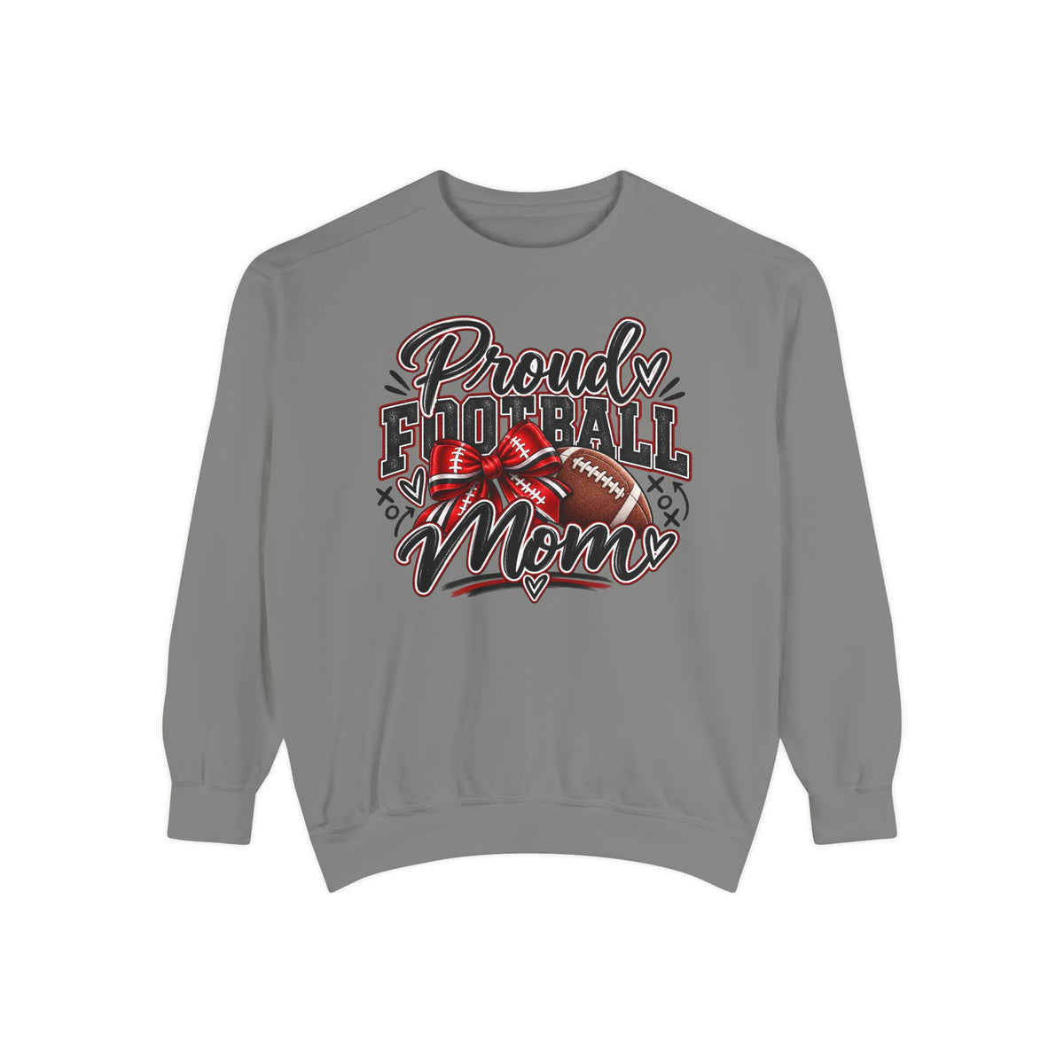Proud Football Mom Personalized Crewneck