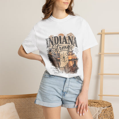 Indiana Strong Sunset Tee