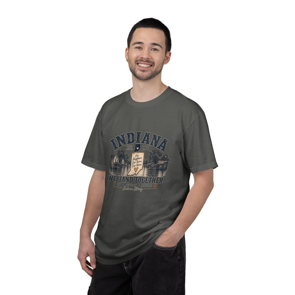Indiana Vintage Crest Tee