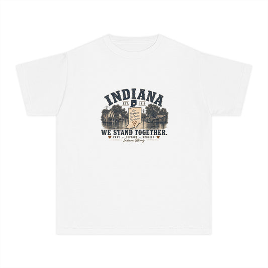 Indiana Vintage Crest Youth Tee