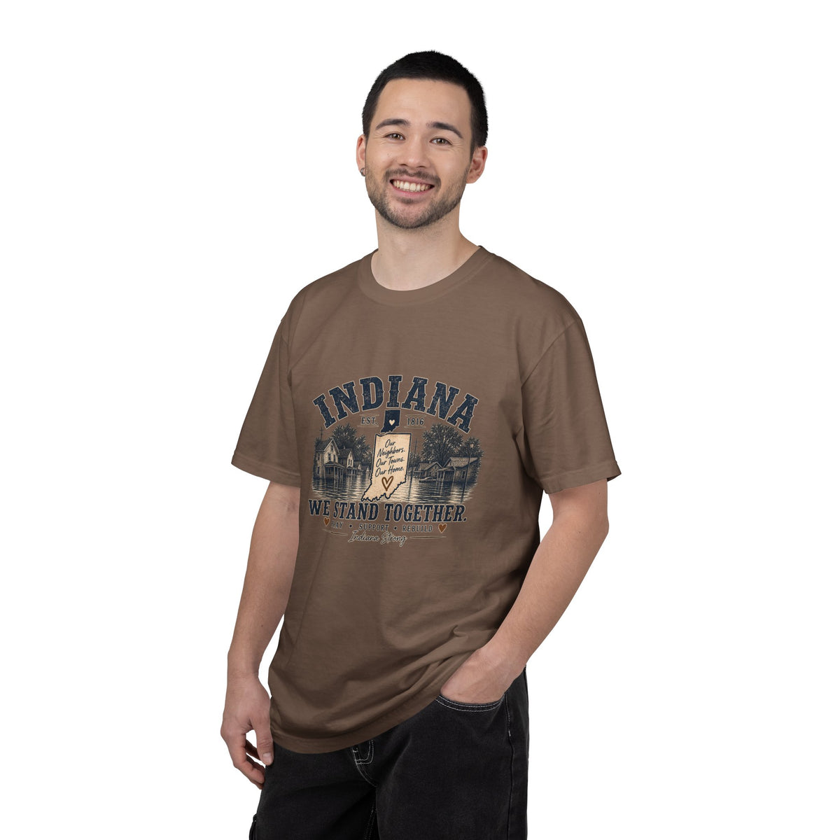 Indiana Vintage Crest Tee