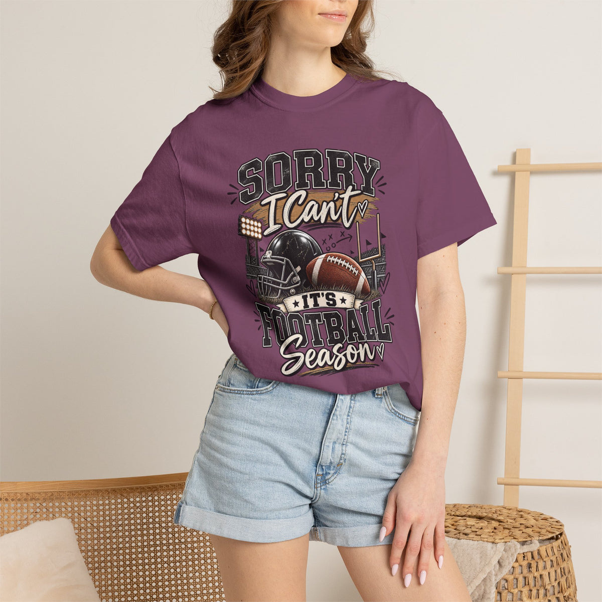 Sorry I Can't — It's Football Season Tee